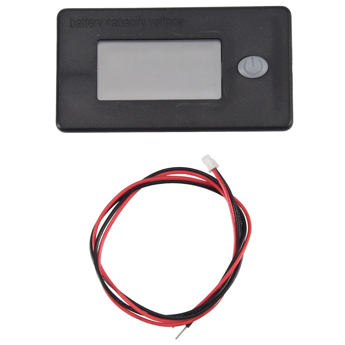 Battery Capacity Monitor,10-100V Battery Meter, 12V 24V 48V Percentage Voltage Fahrenheit Temperature Indicator