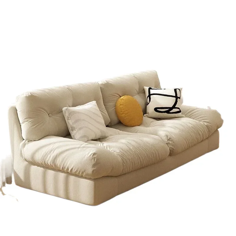 

Sofa small apartment, cloud, simple modern fabric sofa