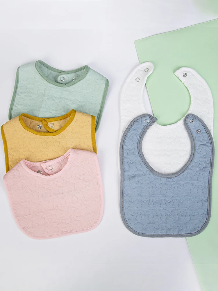 Bavoirs en coton résistant à l'eau pour bébé, serviette absorbante pour la salive, pour nouveau-né, écharpe bandana pour garçons et filles