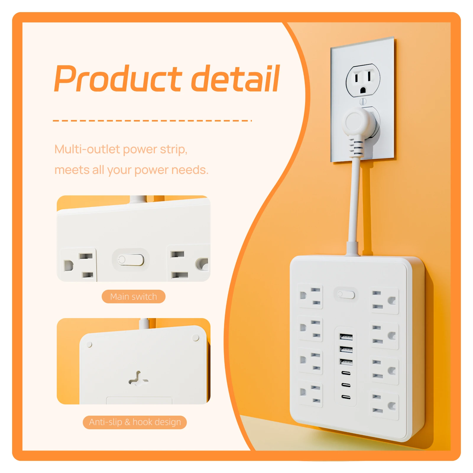 14-in-1 US single switch power - огляд і ціна Electronics Gadgets For Home