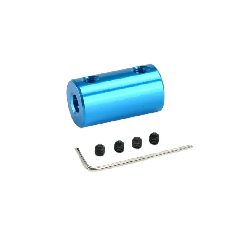 1pcs 2mm/3mm/4mm/5mm/6mm Aluminum Alloy Rigid Shaft Coupling Rigid Coupler Motor Connector for Motor Transmission Parts 10x20mm