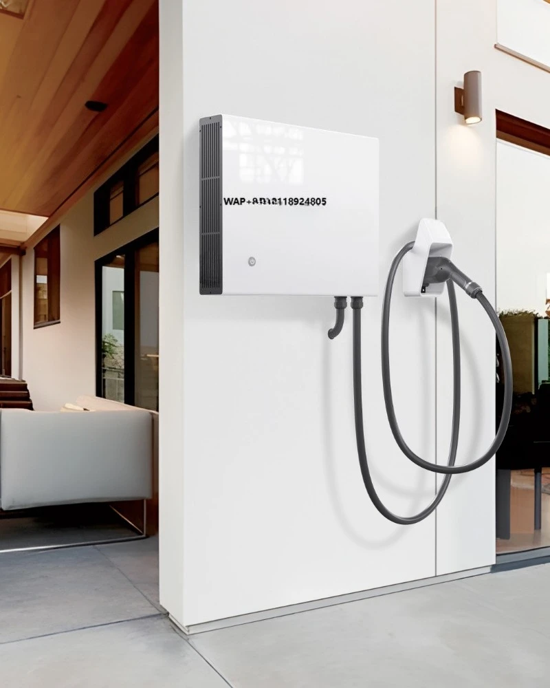 Smart EV Wallbox Charging Station New Condition DC OCPP 20kw 30kw 40kw with CCS GBT NACS Chademo Wall-mounted EV Charger