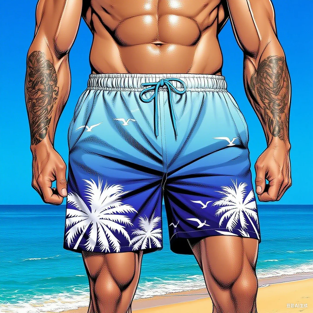 Рисунок 4 - Кокосовые пляжные брюки из водонепроницаемой