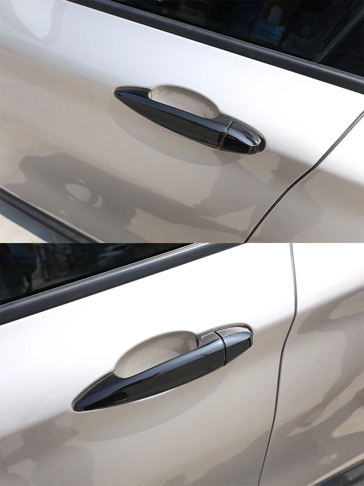 4 sztuk samochodów stylizacji zewnętrzna osłona klamki drzwi wykończenia naklejki do BMW X1 X2 X5 X6 F15 F16 F47 F48 samochodowych akcesoria zewnętrzne — 2