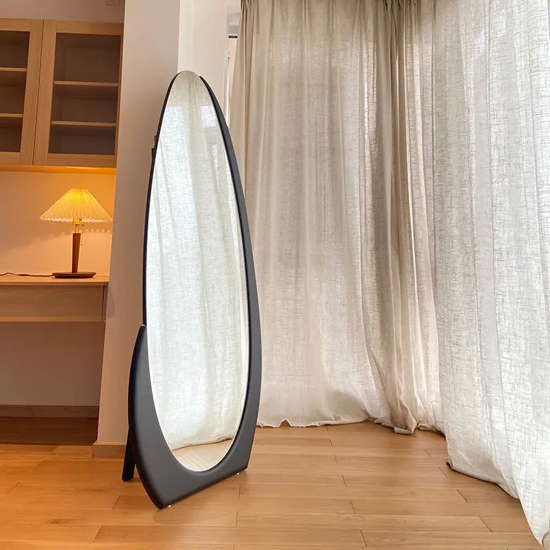 Funky Moving Mirror Living Room Modern Standing Full Body Girls Men Long Bathroom Bedroom Mirror Floor Espelhos Home Products
