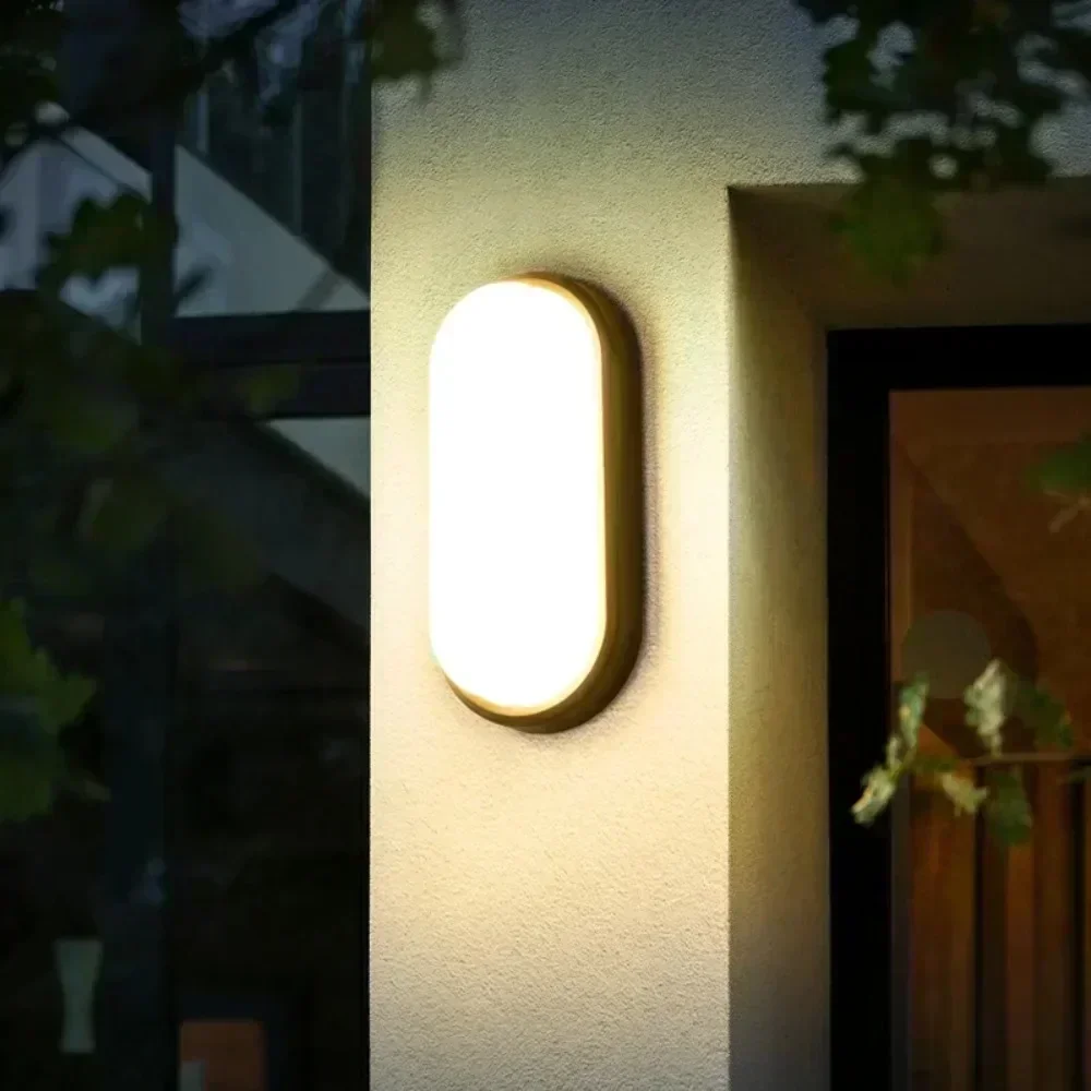 JOYINLED Wall Lamp Moistureproof Front Porch Ceiling Light Surface Indoor Wall Light Fixture for Bedside Reading Bedroom Living
