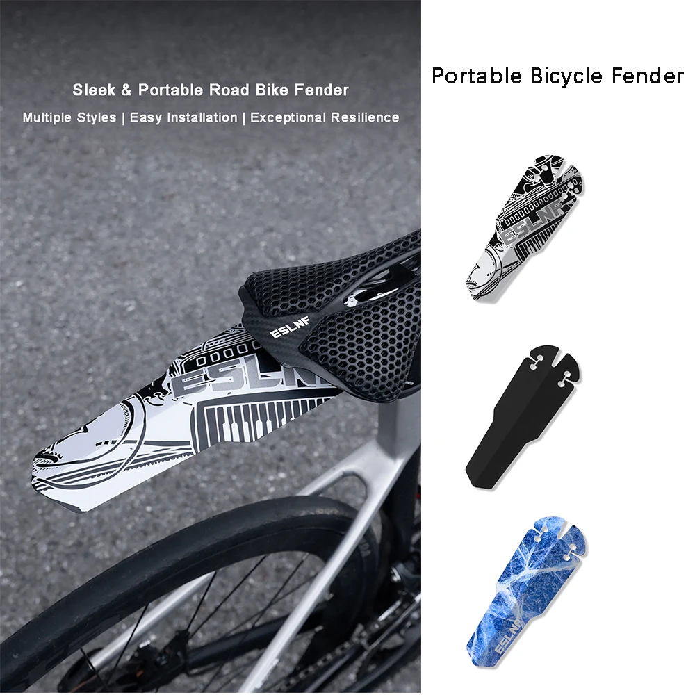 

1/2/3 шт. брызговик для шоссейного велосипеда, легкое в установке, под седлом, инструмент не требуется для поездок на работу, велосипедные аксессуары