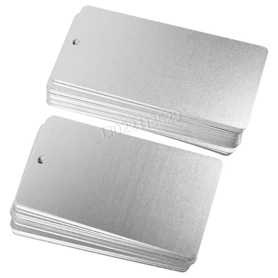 0.5mm Aluminum Test Panels Powder Coating Sample Testing Aluminum Paint Testing Panels SD-6 view 6