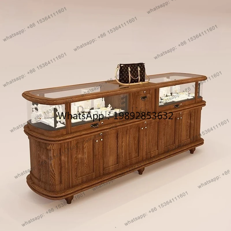FF Cabinet Medieval Clothing Store Studio Luxury Container  Accessories Display Cabinet Jewelry Bags Display