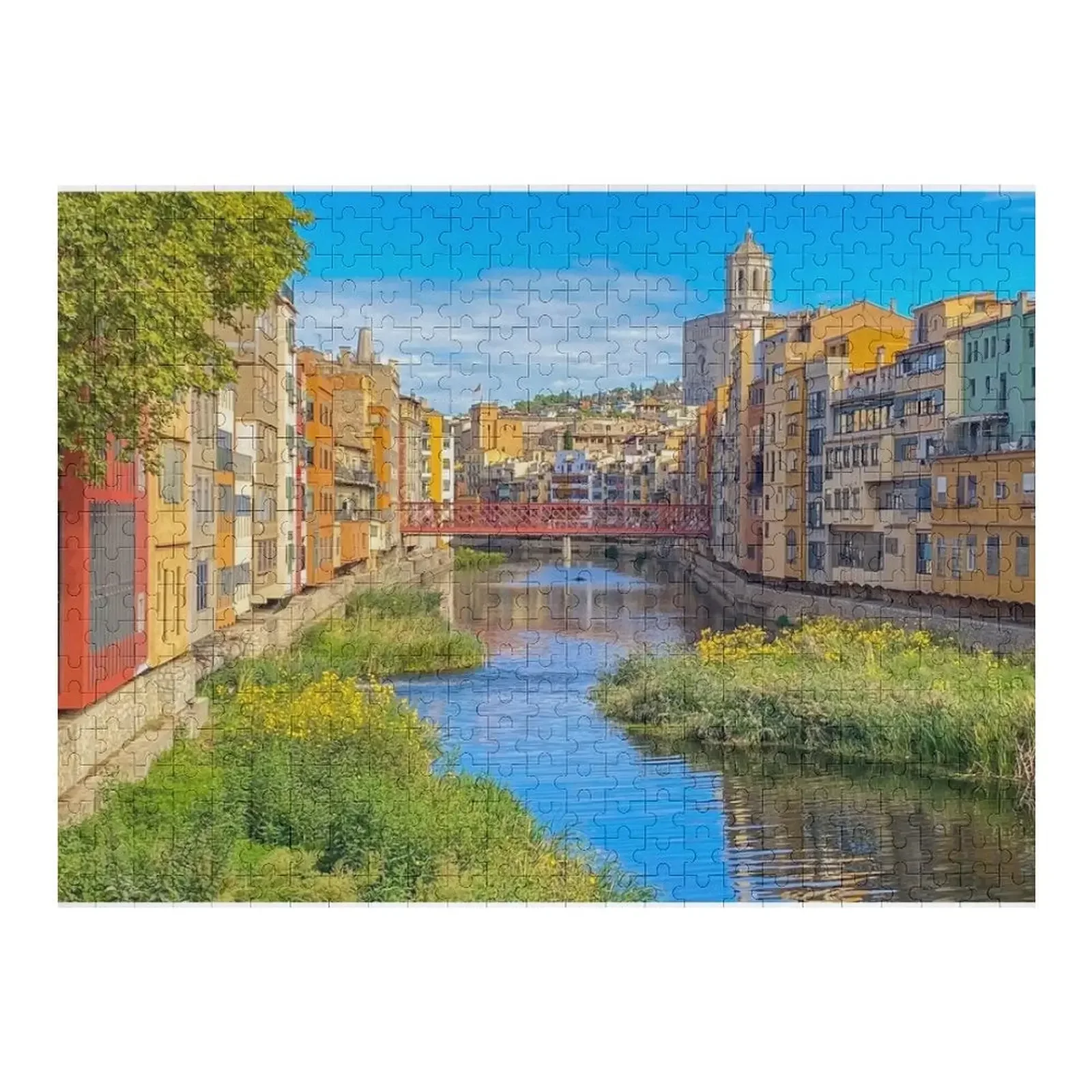 

Girona, Испания Пазл Аниме Деревянный Подарочный Пазл На Заказ