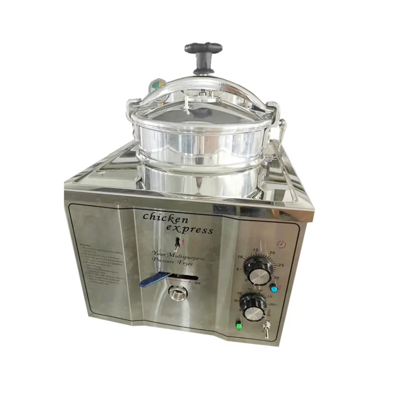 Restaurant Hotel Equipment Supplies Electric Chicken Commercial Table Top Pressure Fryer