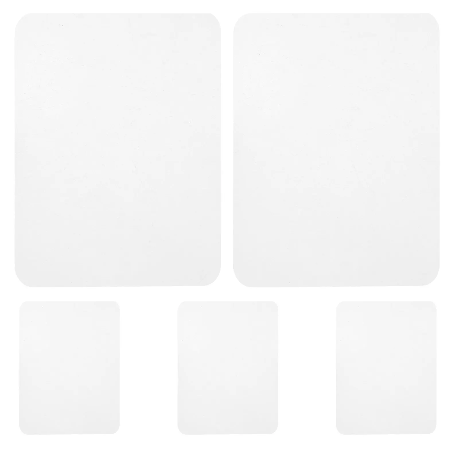 5Pcs Car Windshield Projector Film Seamless Installation Anti Glare Reflective Windshield Protector for Navigation Hud Phone