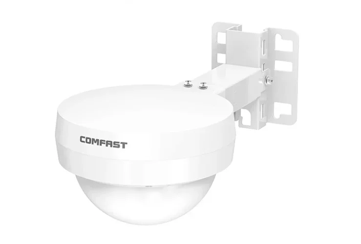Comfast 3000mbps 48v Poe Long Range Outdoor Wifi6 AP Router With Amplified Range and Antenna