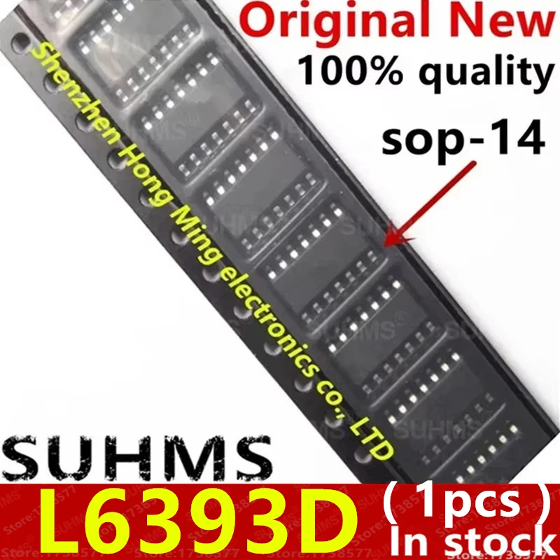 (1piece) 100% New L6393D L6393DTR sop-14 Chipset