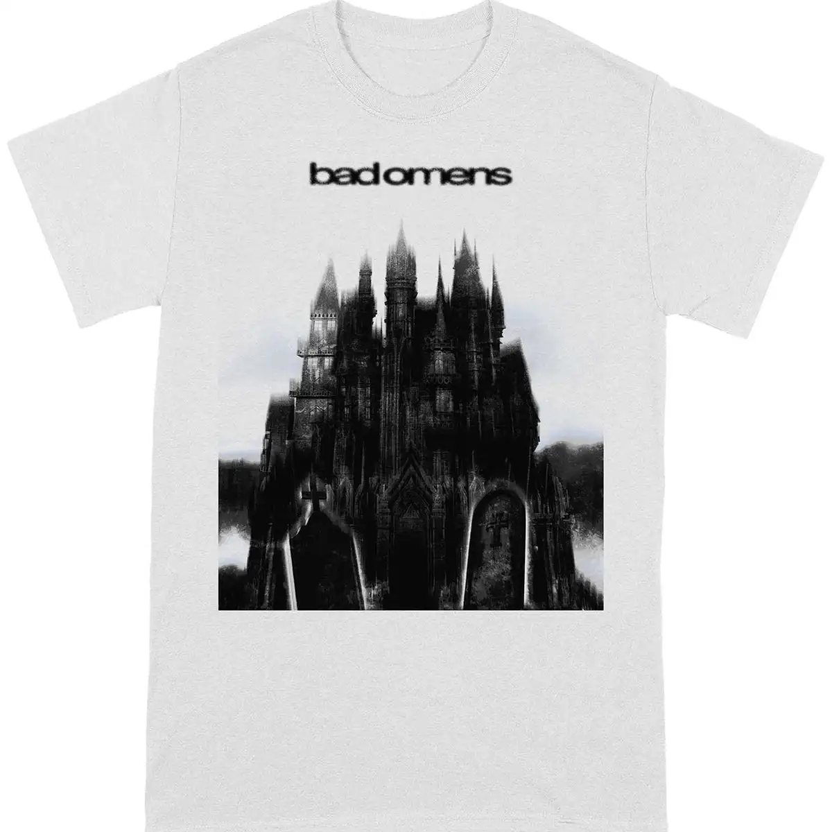New Summer Bad Omens Graphic Cotton Band T-shirt Unisex Summer Short Sleeve Fashion Brand Tee Luxury Casual Vintage Tees