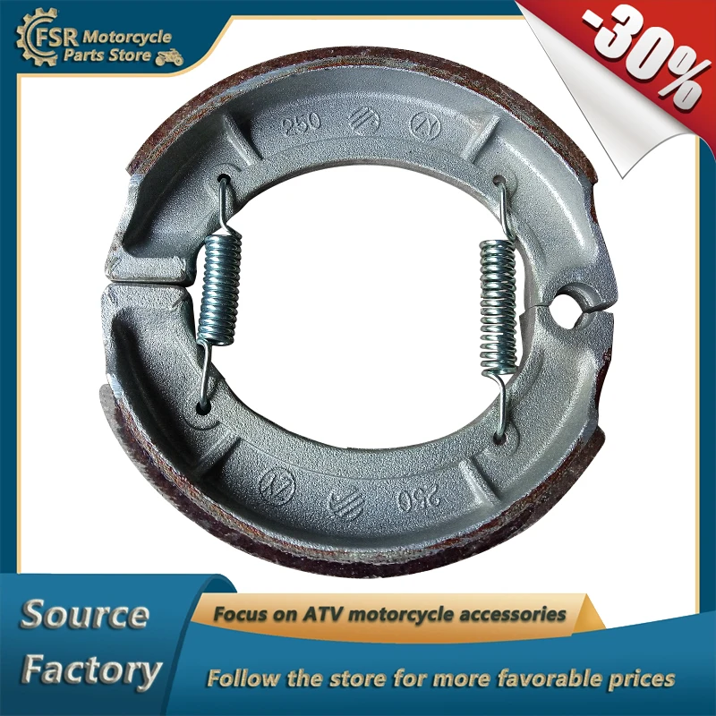 

JIANSHE original ATV Brake Shoe Fits JS250-3-5 400 Loncin 250-F Bashan Quad parts SSA4-313000-0