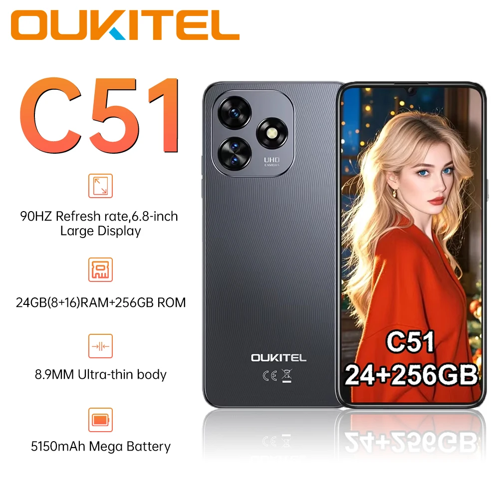 OUKITEL C51 Phone 6.8