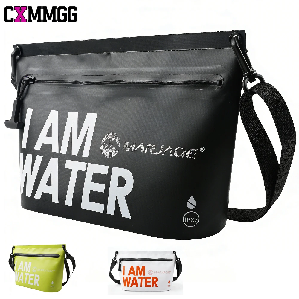 

1PCS Waterproof Dry Bag with Watertight Zipper,Lightweight Pouch, IPX5 Dry Sack for Kayaking, Beach, Camping, Fishing, Hiking