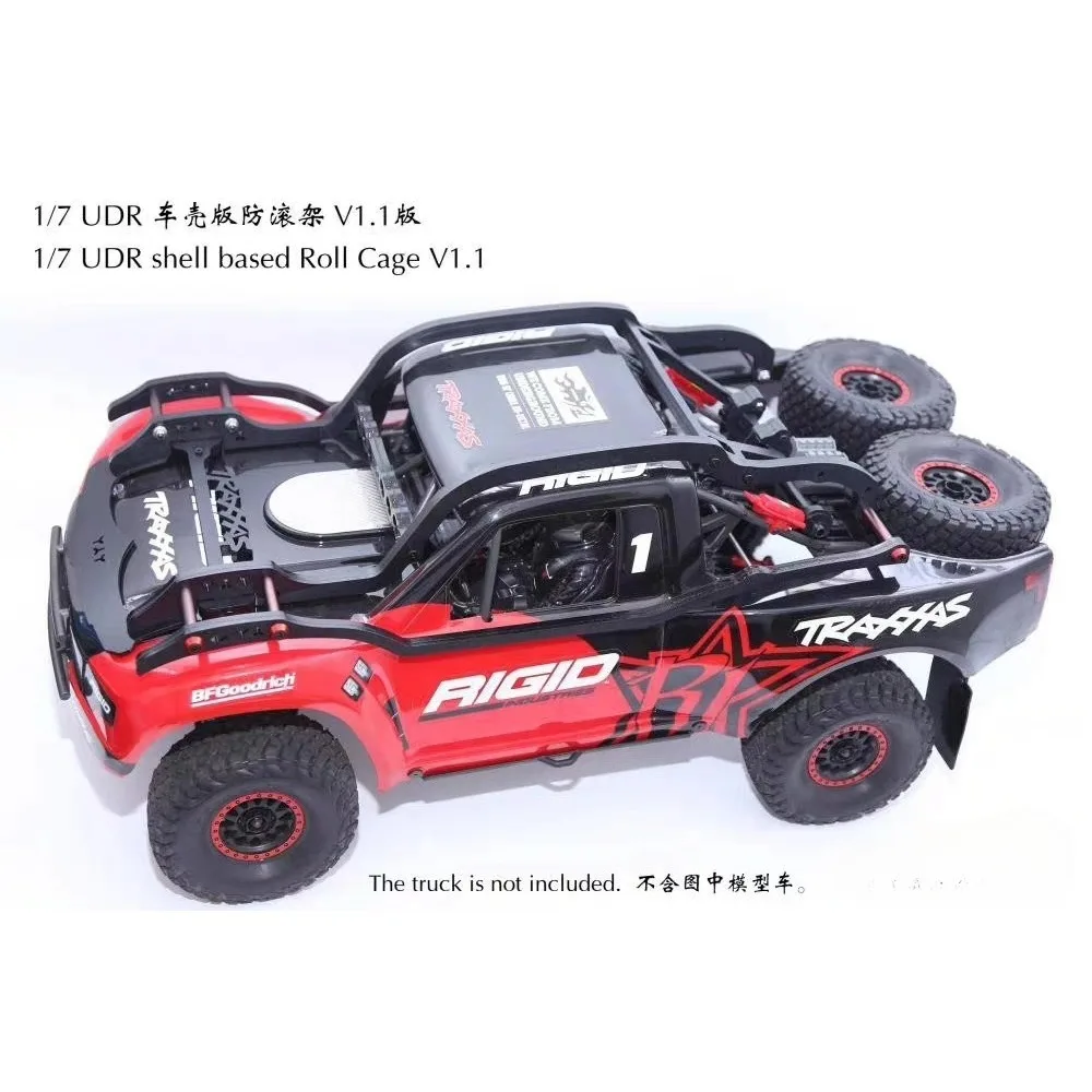RC Car Upgrade Parts Custom Roll Cage For Traxxas UDR Reinforced Protection Frame 1/7 DIY Modified Accessory Off-road Decoration