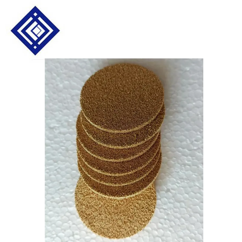 Cobre Sinterizado Filtros de ar Filtros de Silenciador Bronze Sinterizado Filtros Metalurgia pó Sinterizado Cobre 50 Pcs pó de