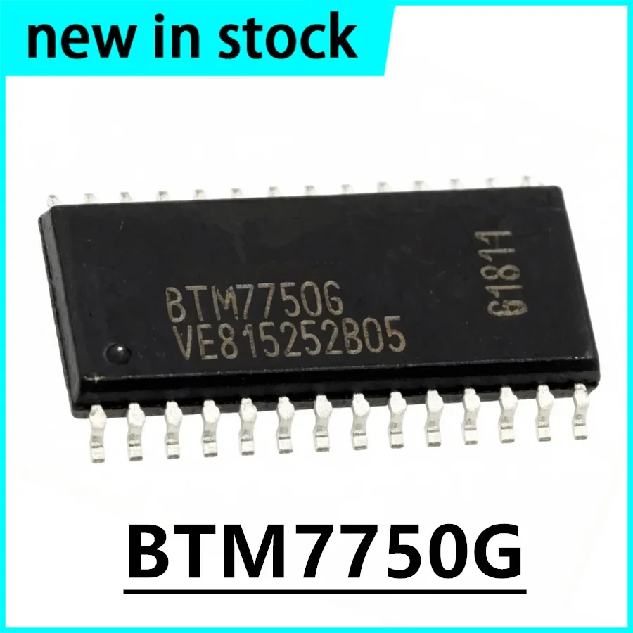 2PCS NEW BTM7750G BTM7750 SMT 28 Pin Automotive Computer Board Chip in Stock