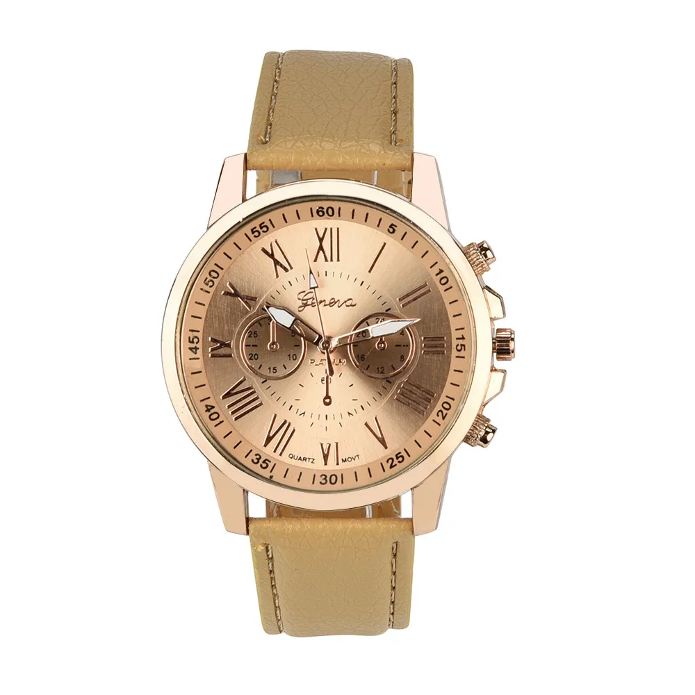 Orologio da donna di moda orologi al quarzo di marca di lusso orologio da polso in pelle da donna orologio da donna vestito regalo Reloj Hombre Reloj Mujer 2024