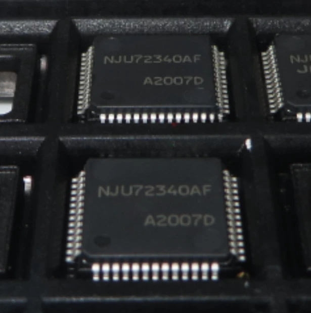 NJU72340AFH3 NJU72340AF NJU72340A NJU72340 8-CHANNEL ELECTRONIC VOLUME WITH INPUT SELECTOR QFP-52