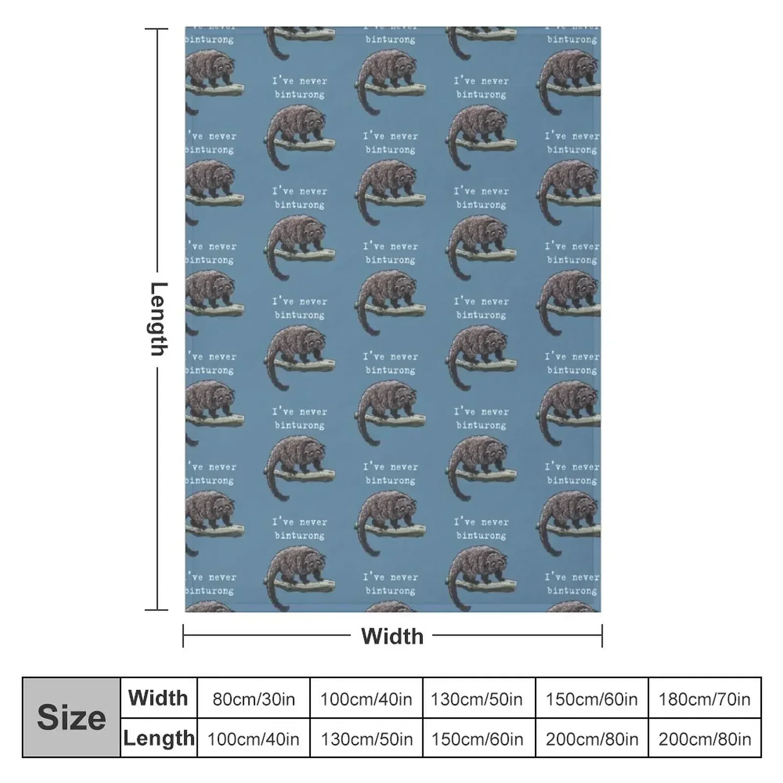 Binturong - Animal series Throw Blanket Summer Decorative Throw Fashion Sofas Blankets