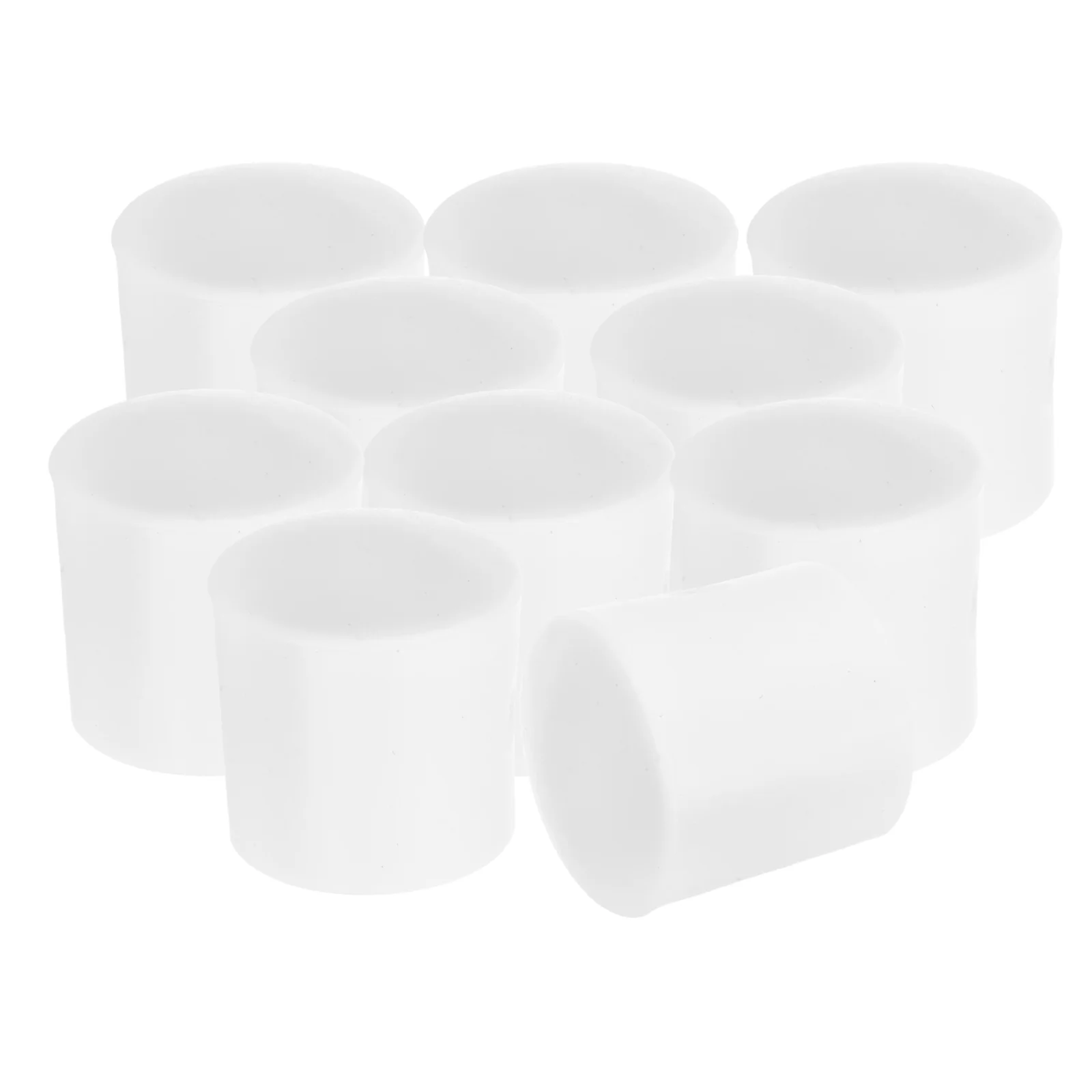 

30pcs Door Stop Rubber Head Tips Replacement Bumper Caps Plastic Stoppers Ends Protect Doors Frames Reduce Noise
