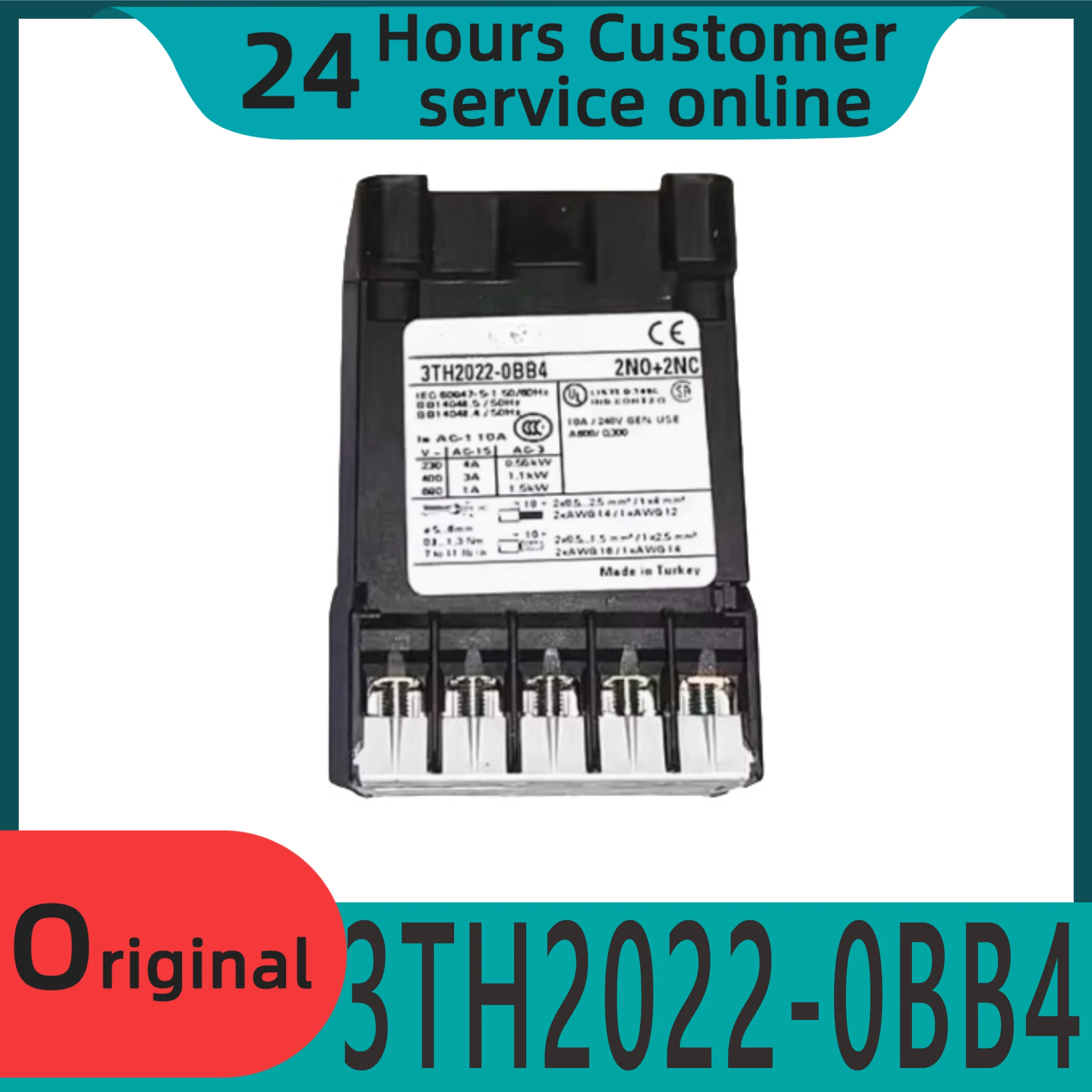 

Brand new original 3TH2022-0BB4 DC24V contactor relay