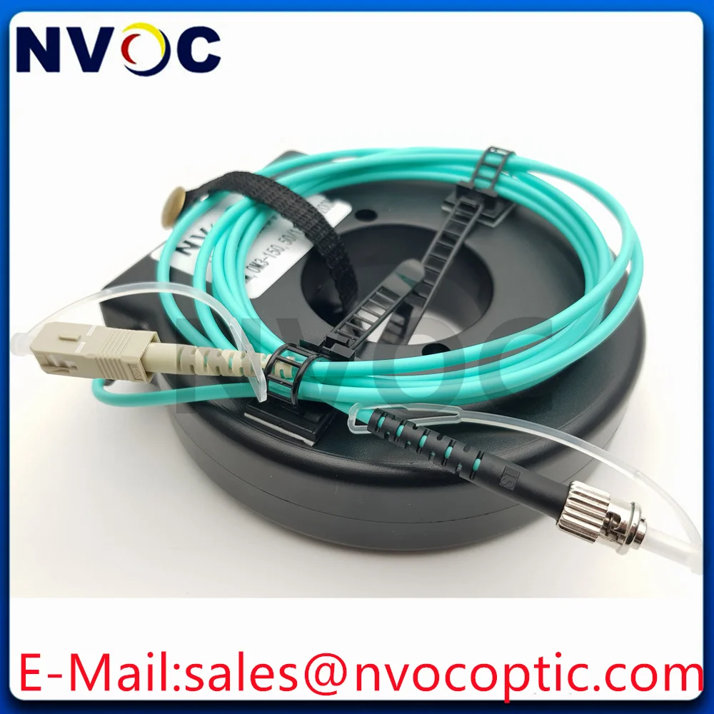 

200M SC/ST/FC/LC MMF 50/125 OM3-150 OM3-300 Fiber Optic OTDR Launch Cable Box Dead Zone OM3 Multimode Mode Fibre Optical Ring