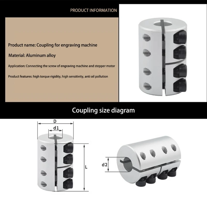 Conector acoplador eje rígido Spiders, herramienta eléctrica acoplamiento rígido, resistente aceite, adecuado para