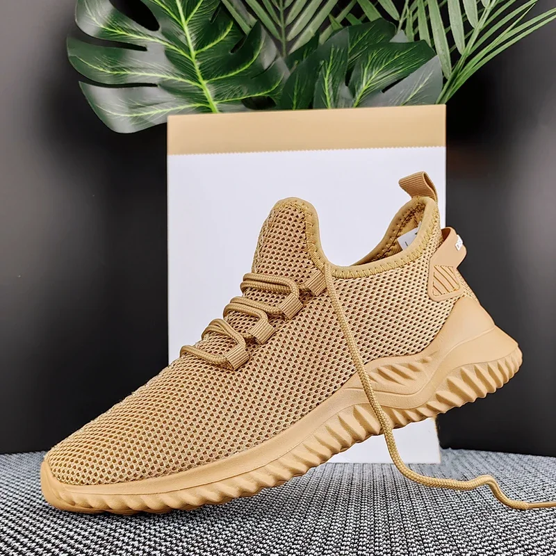 Men's Casual Shoes Soild Trendy All-match Shoe Anti-slip Wear-resistant Mens Shoe Hiking Shoe for Men's Casual Sneakers Shoes