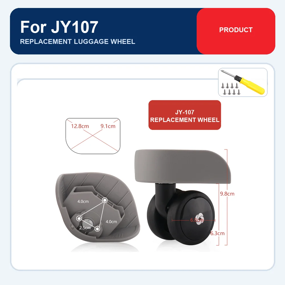 JY107 Replacement Luggage Wheel For Samsonite JY107 For Samsonite JY108 For Samsonite 10U Caster Repair Part