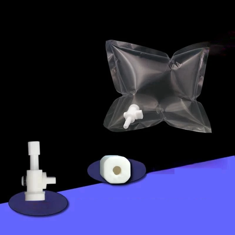 Tedlar PVF Gas Sampling Bags for Solid VOCs Residual Detection Single PTFE Valve 0.5L 1L 2L 3L 4L 5L 8L 10L Pack of 1