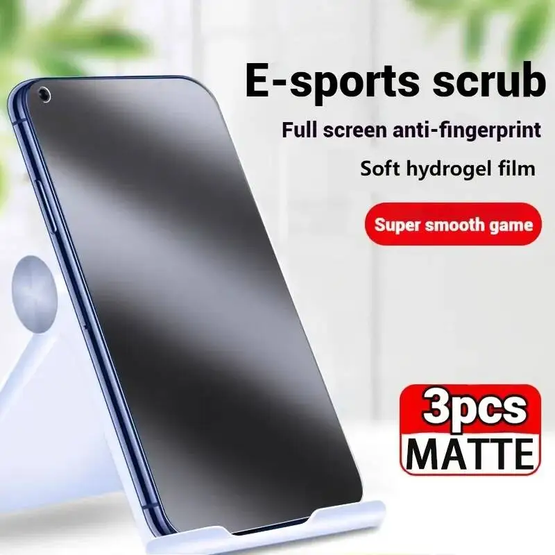 

3 шт. матовая гидрогелевая защитная пленка для Xiaomi Redmi K80 K70 K60 K50 K40 Ultra Pro, мягкая пленка на весь экран