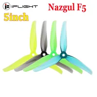 6pairs IFlight Nazgul F5 / 5140 5 Inch 3 Blade / Tri-blade Propeller Compatible XING-E 2207 Motor for RC FPV Racing Drone Part