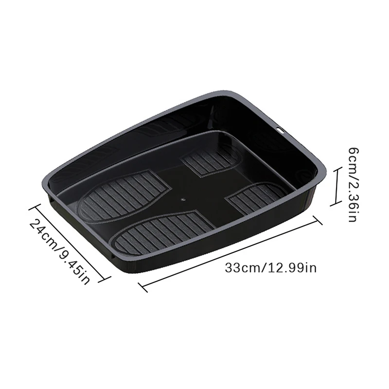 Tidying Vehicle Organizer Under Seat Container Box Car Shoes Storage Tray Interior Multifunctional Durable Accessory