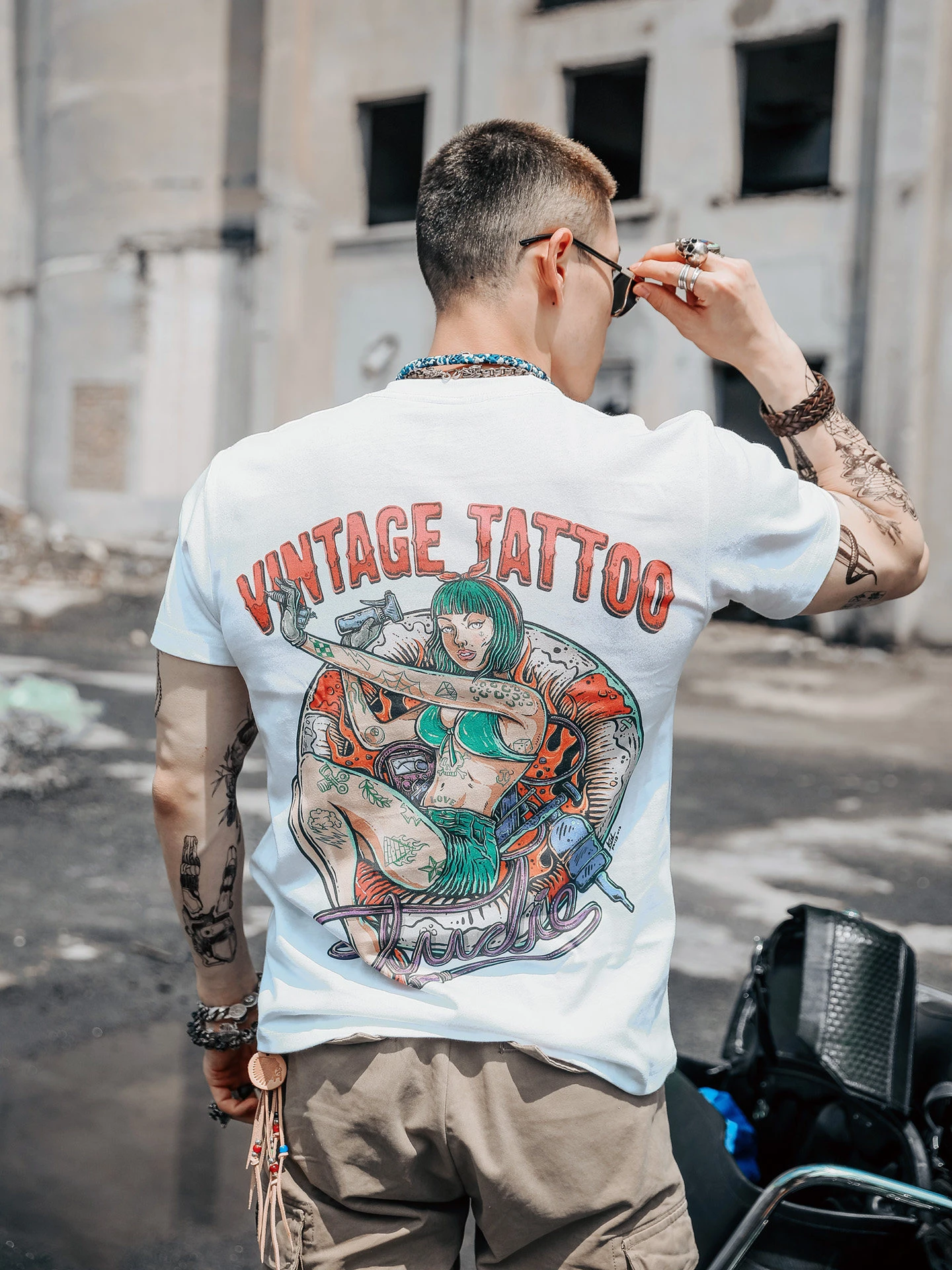 Streetwear Brand Niche - Koszulka europejska i amerykańska marki high