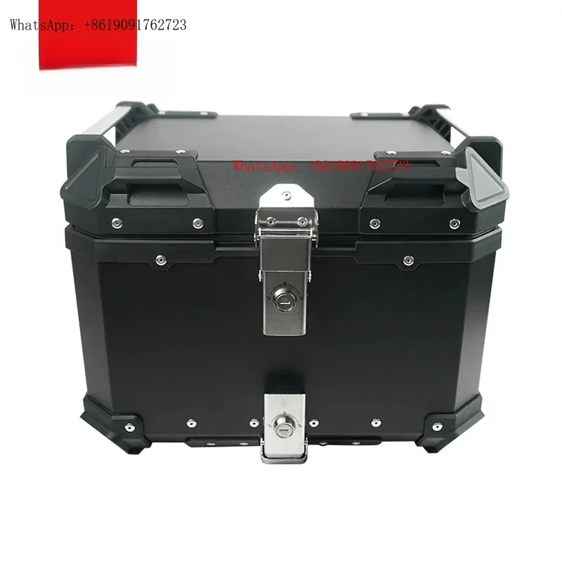 

Заводская горячая продажа 45L Black Cer Box из алюминиевого сплава, верхняя коробка для хвоста мотоцикла