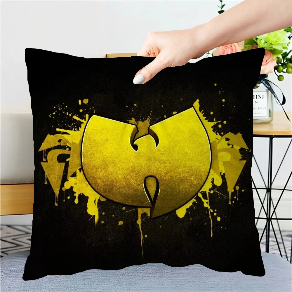 Wu T-Tang Clan Cushion Cover Decorative Pillows for Sofa Home Ornamental Pillow Cases Decorative Cushion Covers Living Room