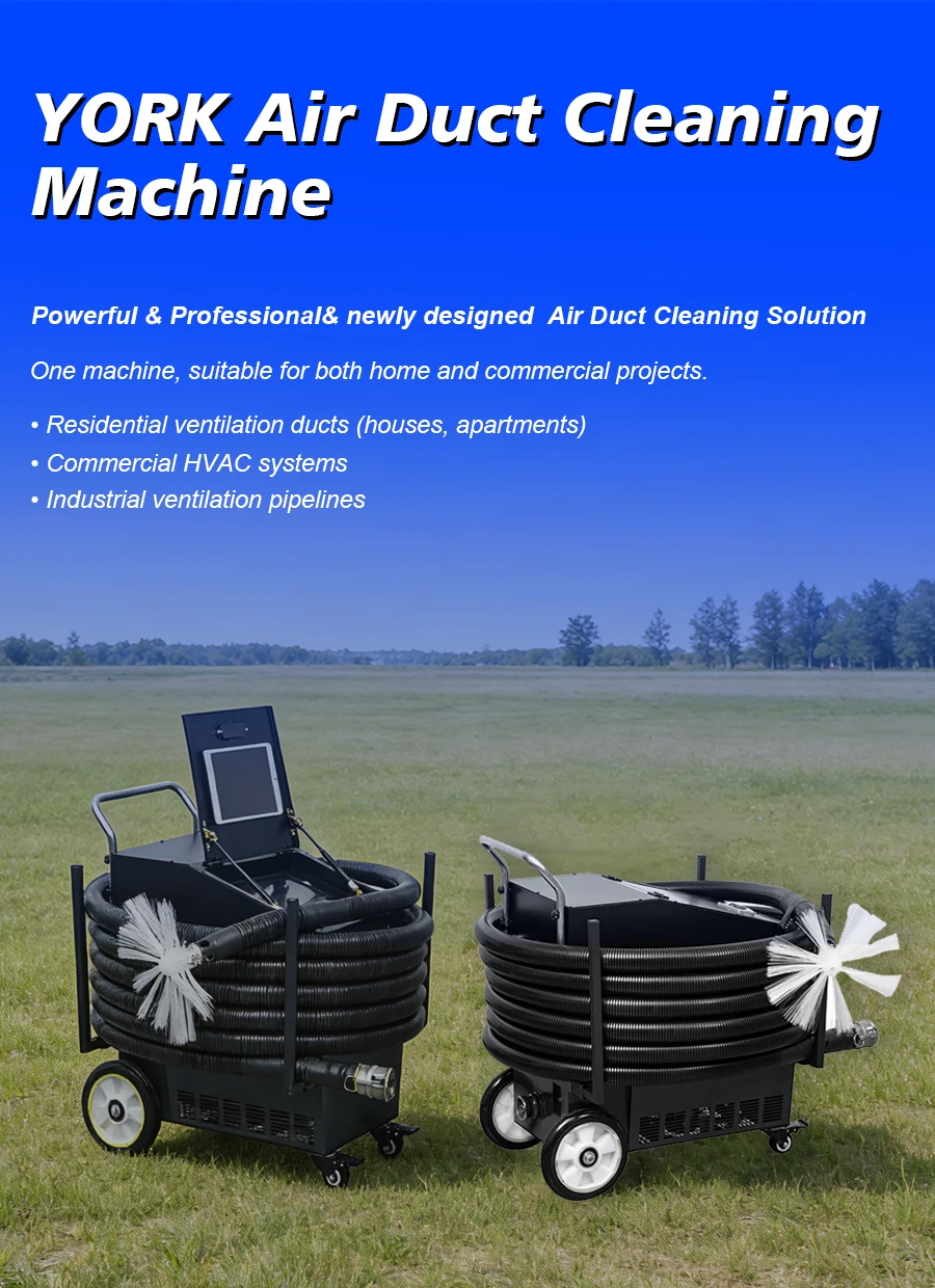 Durable Air Duct Cleaning Machine Factory Direct Sale AC Duct Cleaning Machine with Camera for Comprehensive Indoor Air Care