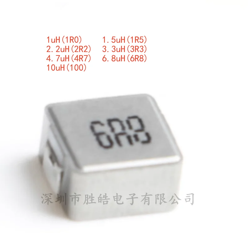 

(5PCS) 0530 5x5x3 SMD Power Inductors 1UH 2.2UH 3.3UH 4.7UH 6.8UH 10UH Chip Inductor 5*5*3 1R0 2R2 3R3 4R7 6R8 100 Inductors