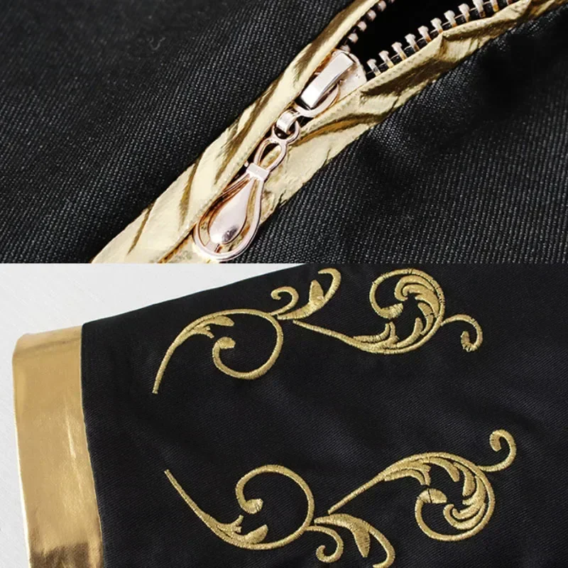 Veste médiévale pour hommes, manteau brodé, vestes victoriennes pour hommes, vêtements Vintage, Costume d'halloween Cosplay Prin