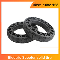 10 Inch 10x2.125 Solid Tyre Honeycomb Rubber Explosion-Proof Anti-Skid Solid Tire For Electric Scooter Tyre Parts