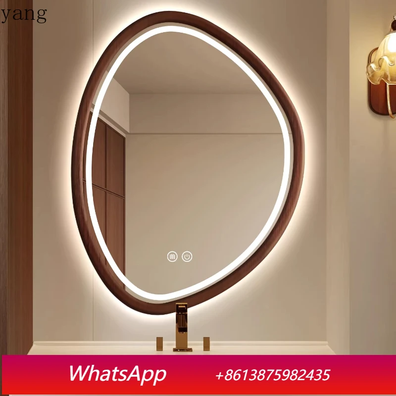 

LMM smart mirror bathroom anti-fog glass cosmetic mirror wall-mounted