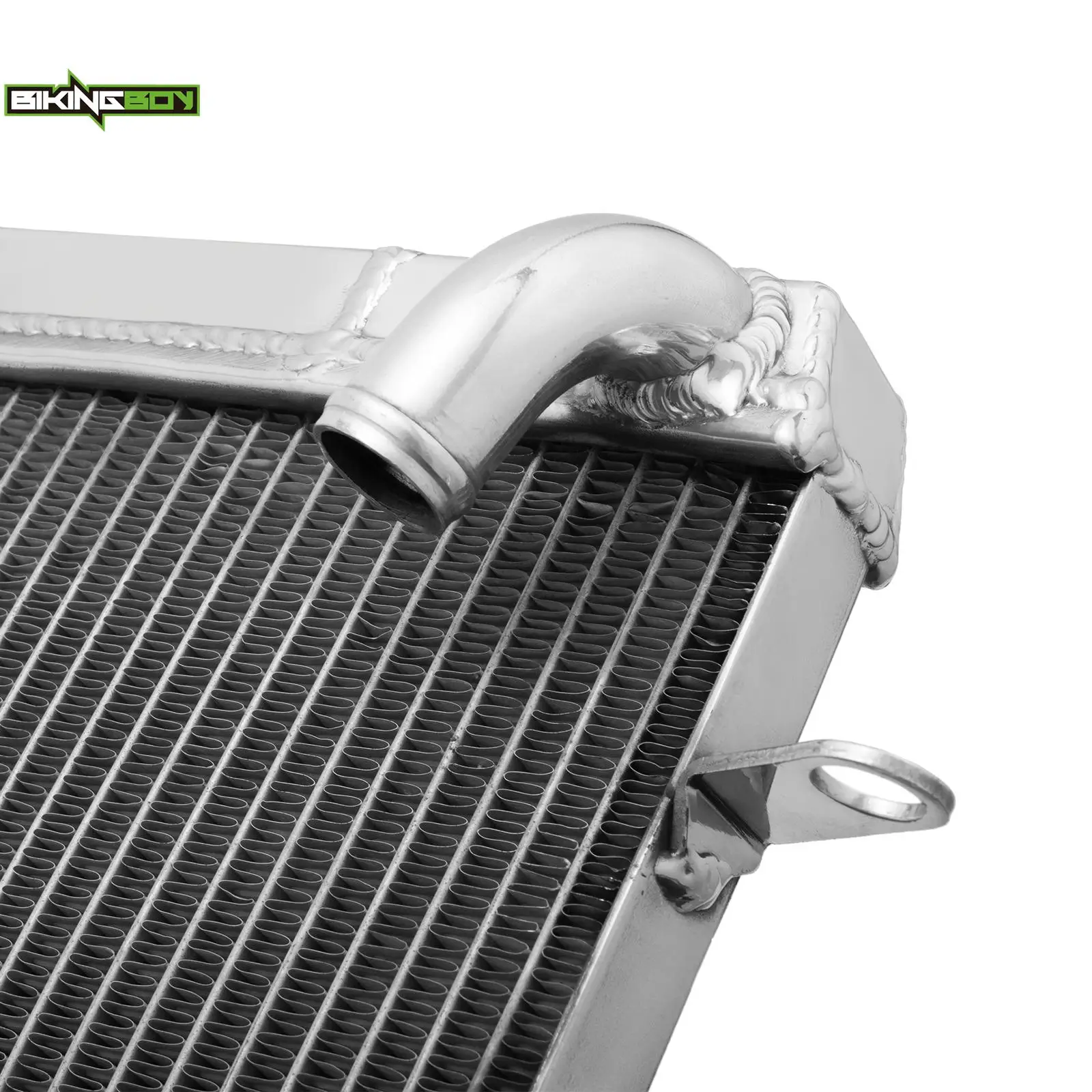 BIKINGBOY For Ducati Monster S4R 03 04 05 06 07 08 Monster S4 01 02 Engine Radiator Cooling Water Cooler Aluminium Core Polished