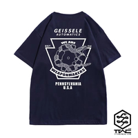 Geissele Super Duty Tactical Army Fan Club Outdoor Training Competition T-Shirt Printed Pure Cotton Original High-Quality Top