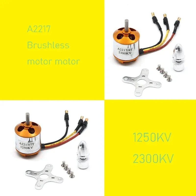 Aircraft Model Xxd Xinsida A2212/a2217/a2208 Brushless Motor Kv 1000/1400/2200/2450 For Rc Type Aircraft Uav Model Accessories