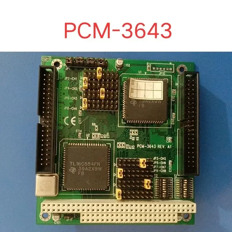 

used PCM-3643 4-port PC104 communication card test OK Fast shipping